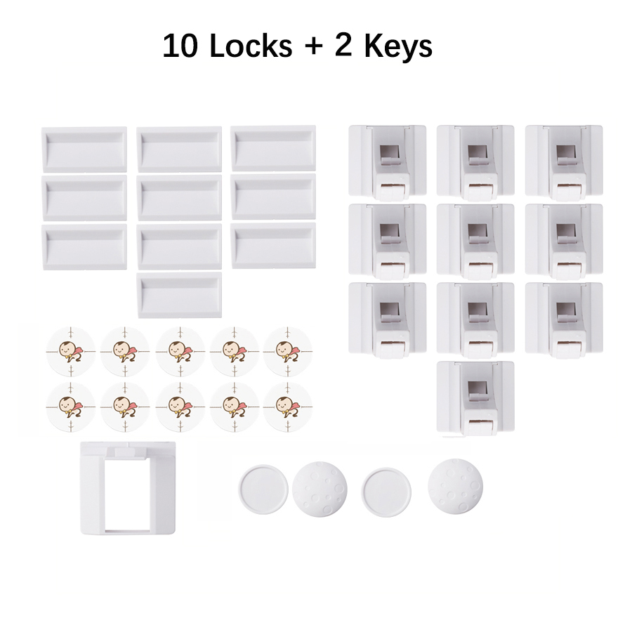 Magnetische Baby Sicherheit Schlösser Schrank Tür Schublade Schrank Lock Kinder Schutz Baby Sicherheit Kinder Mit 1 Cradle