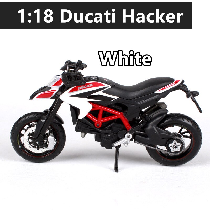 Maisto 1:18 16 stile Ducati HYPERMOTARD original autorisierten simulation legierung motorrad modell spielzeug auto sammlung: hacker