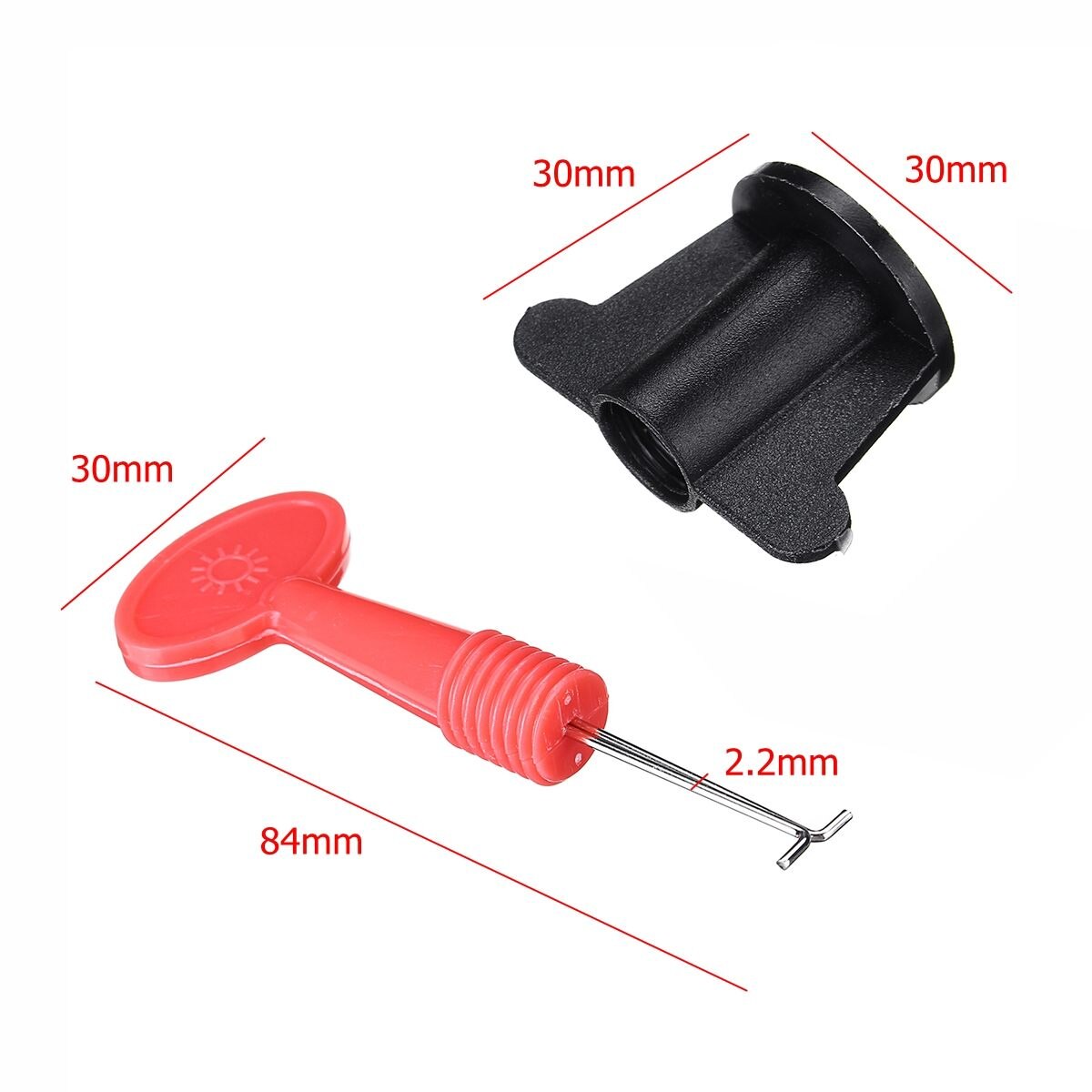 100Pcs Flat Ceramic Floor Wall Construction Tools Reusable Tile Level Wedges Tile Spacers Kittile Leveling System Kit For Tile