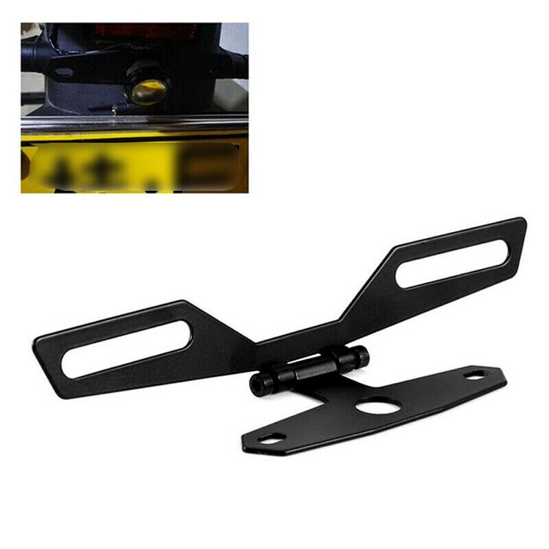 Motorfiets Flip Up Kenteken Eliminator Beugel Verstelbare Achterlicht Houder NJ88