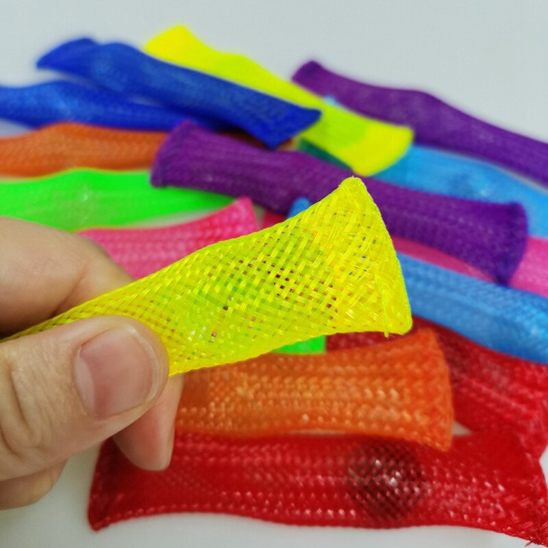 22PCS Fidget Toy Set - Sensory Pop It Magnetic Stretchy Strings Rope Rings Pea Pod Bean Toys