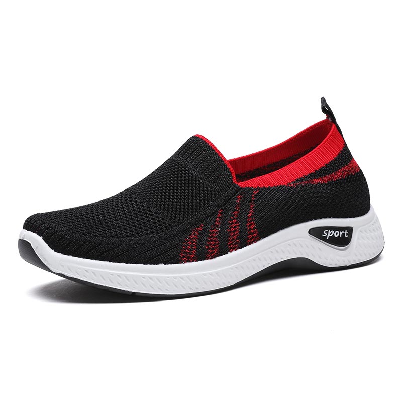 Sportskor dam bekväma löparskor storlek 50 platta sneakers dam sporterbjudanden svarta canvas sneakers träningsskor: 01- a -5093 / 5