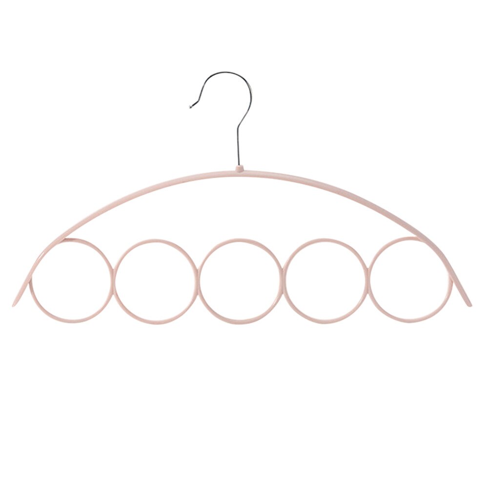 Shawl Sjaal Hanger Riem Tie 5 Ring Rack Organizer Houder Haak Display Hanger 5 Ring Cintre d'affichage #4 #4: B