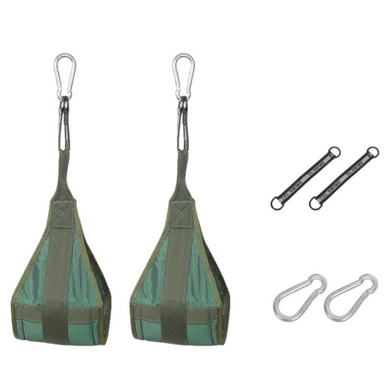 Abdominal Straps Cantilever Straps Abdominal Exercise Machine Hanging Abdominal Sling Abdominal Roll Fitness Equipment: gray