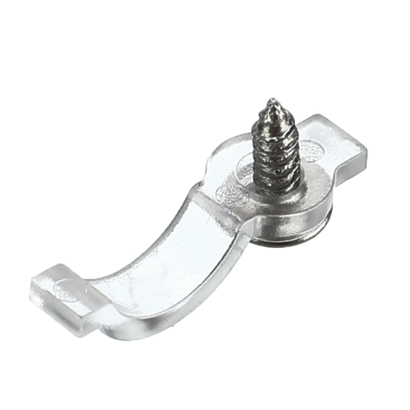 100 Stuks Montage Beugel Bevestiging Clip 8 Mm Voor 3528 10 Mm Voor 5050 5630 Led Strip Licht Met Schroeven