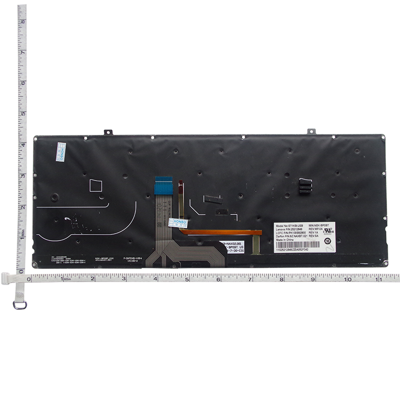 Teclado Inglés para Lenovo Ideapad Yoga 2 Pro 13 &quot;, retroiluminado, Pro13-ISE, 25212817, 25212849, ST1KB-US, PK130S92A00