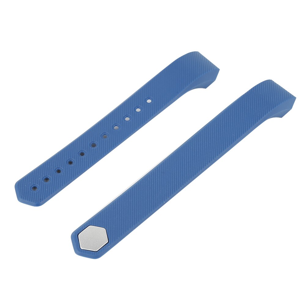 Sport Wristbands Smart Watch Strap Replacement Silicone Strap Band For Smartwatch ID115/ ID115 Lite/ ID115 HR Smart Bracelet: Deep Blue