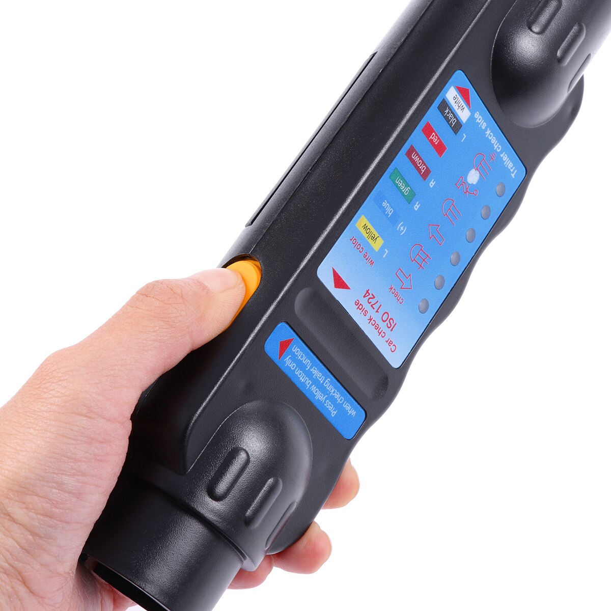 Light Electrics Diagnostic Tester Unit Plug Socket 7-pin trailer horse box caravan car truck vehicle trailer test accessories