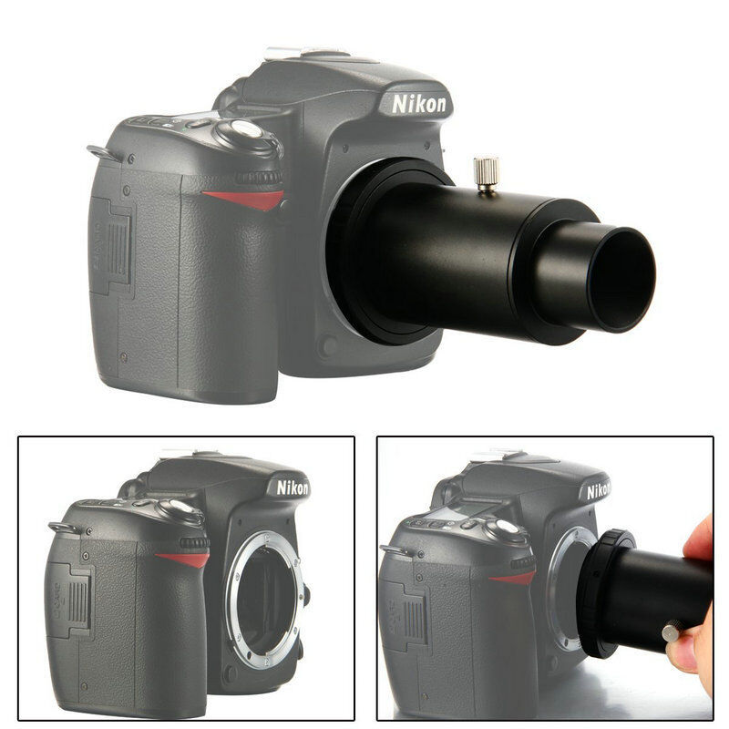 Volledig Metalen Telescoop Camera Adapter T-Ring + 1.25 "Telescoop Mount Adapter + Extension Tube Voor Nikon Dslr voor Canon Eos Dslr