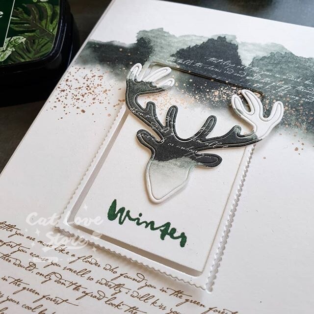 Tête de cerf matrice de découpe en métal | Animal, Scrapbooking, pochoir de découpe, carte fabrication de bricolage, artisanat décoratif, gaufrage de nouvelles matrices pour