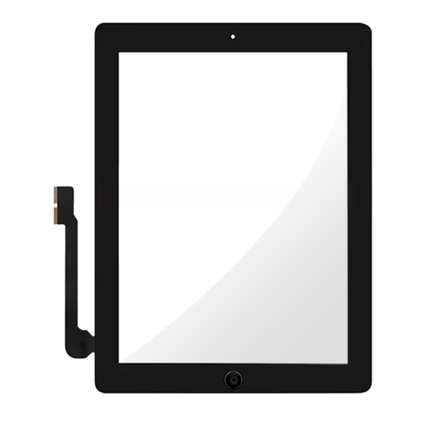 Pantalla Lcd AAA + para Apple iPad 3, Panel de montaje de digitalizador con pantalla táctil, A1403, A1416, A1430,: Rojo