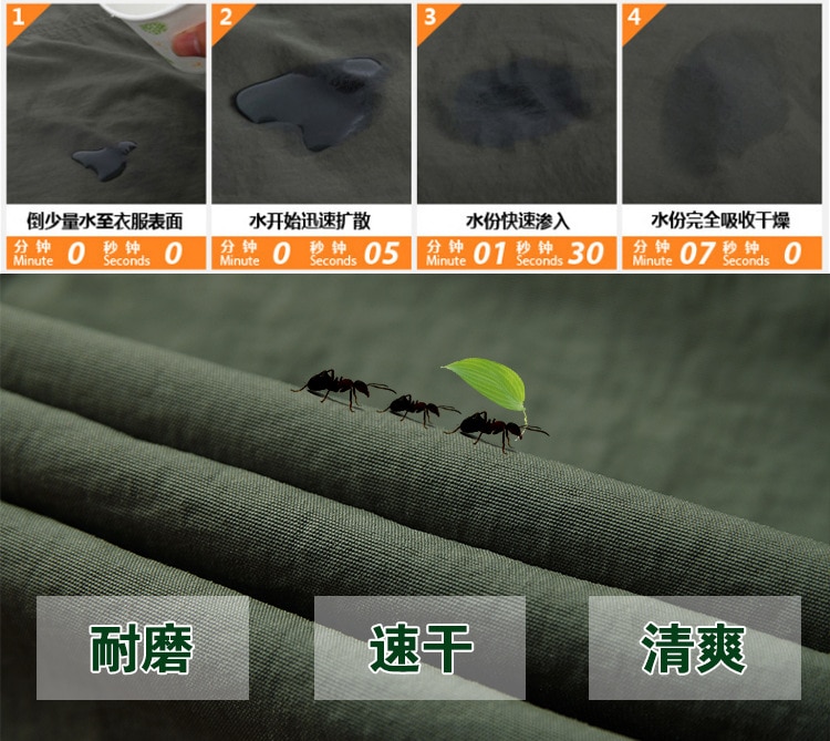 Outdoor Quick Dry Hiking Pants Men Summer Mountain Climbing Fishing Trousers Army Trekking Sport Waterproof Pants