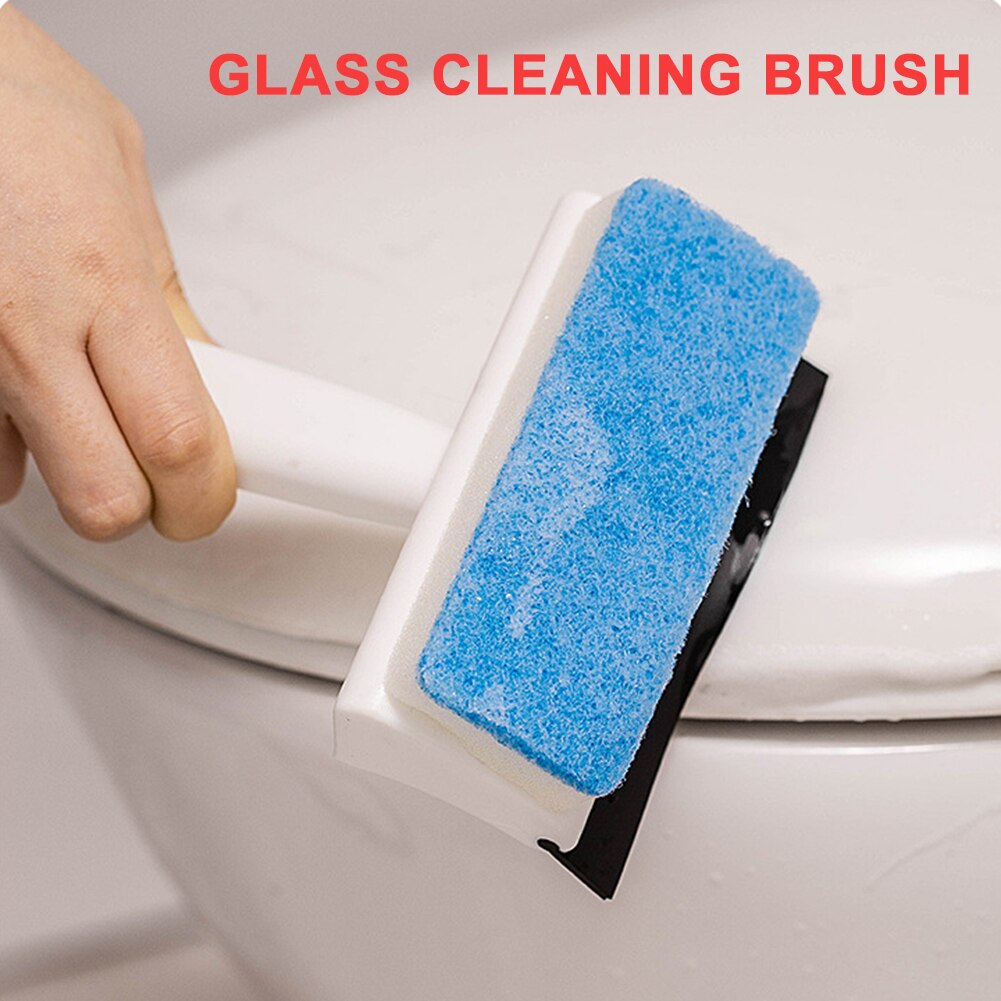 Dual-use Grout Tile Cleaner Washing Scraper Window Glass Wiper Cleaning Brush Washing Windows Home Cleaning Tool