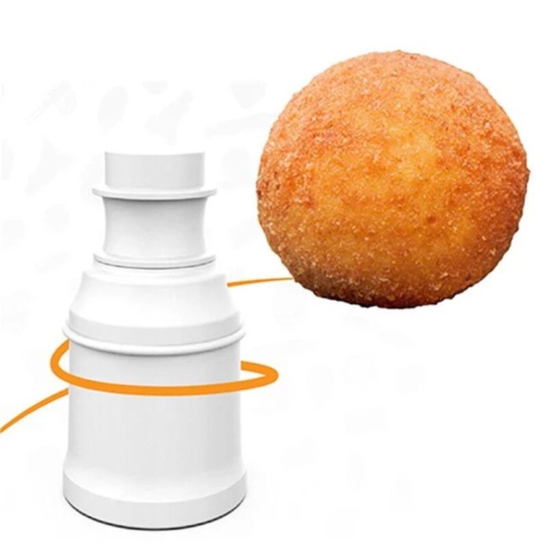 Arancini – moule à boulettes de riz, presse à faire soi-même, cuisine, boulettes de viande, outil à Sushi réutilisable, moule à Bento fait à la main: Round