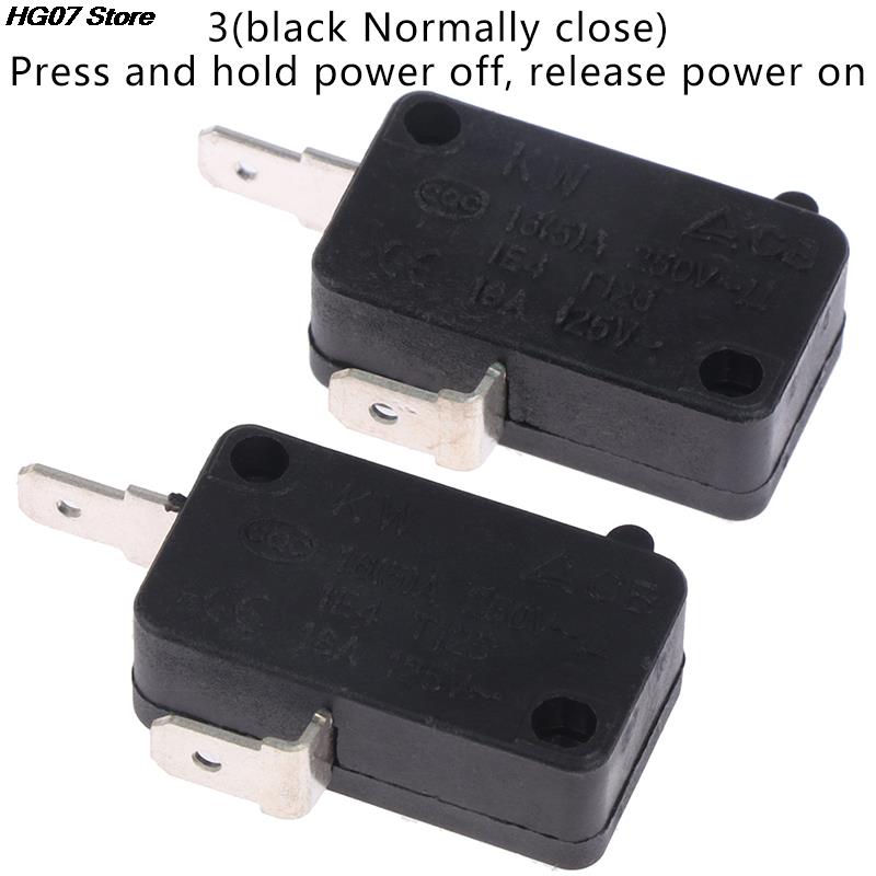 Micro Switch Microwave Oven Kw16(5)A250Vac KW3A Microwave Oven Door Micro Switch 125V/250V 16A Normally Open Switch