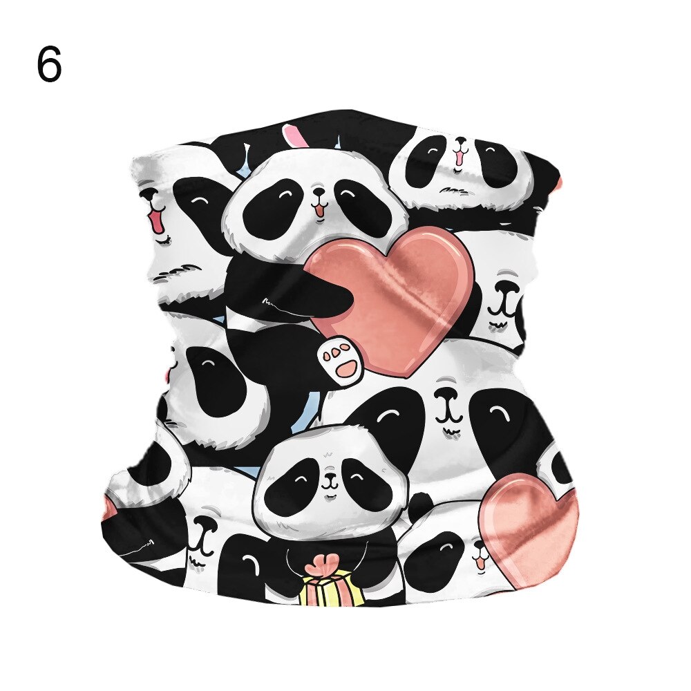 Hangende oor kinderhoofd gezicht nek gaiter buis bandana sjaal outdoor fietsaccessoires met onzichtbare zak: 06- geen hangend oor