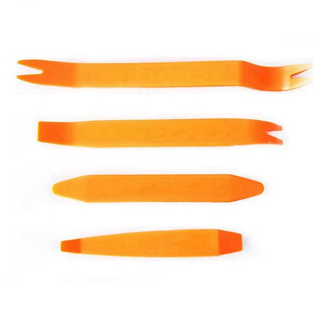 Auto Deur Clip Panel Trim Removal Tool Kits Navigatie Demontage Wip Auto-interieur Plastic Wip Conversie Tool: GOLD
