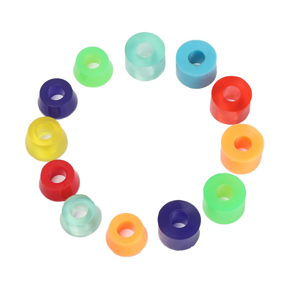 4Pcs Skateboard Bushing Truck Wheels Axle Bushings Scooter PU Cushion Dancing Longboard Skateboard Shockproof Accessories