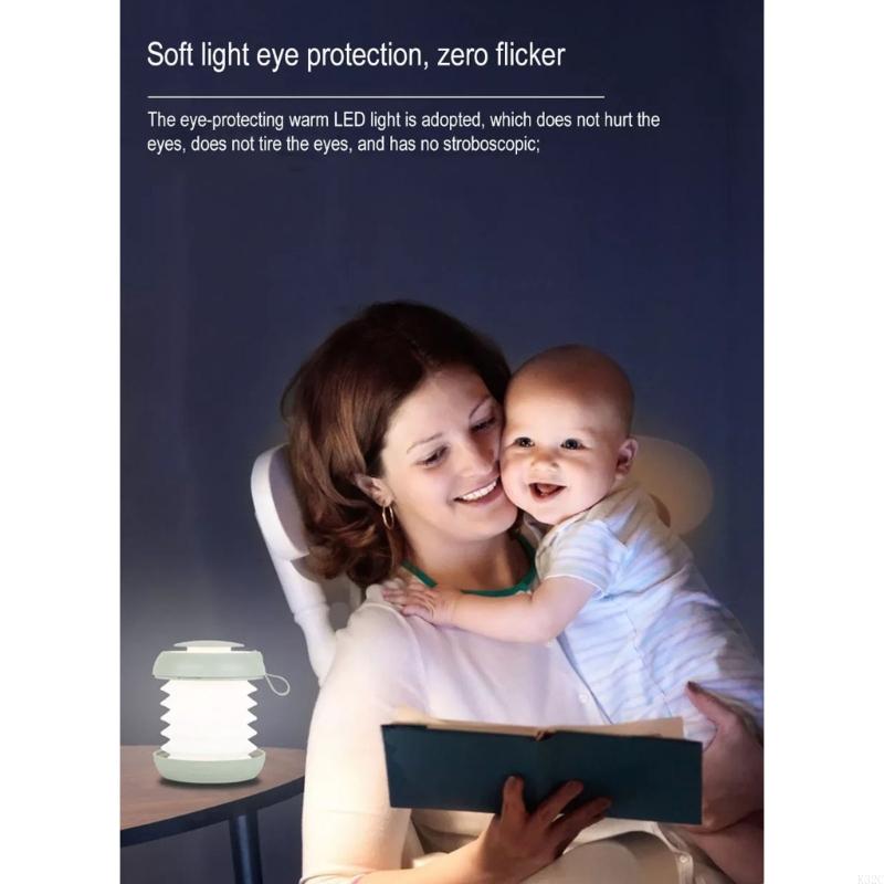K32C Verstellbares Leselicht USB LadretRactable LED -Schreibtischlampe für Kinderstudenten