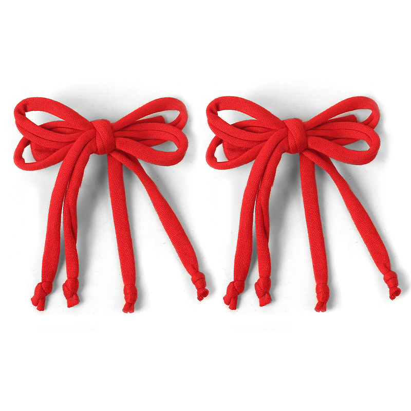 Horquilla con lazo bonito tejido a la para niños y niñas, diadema para bebés, diadema elástica para niños, tocado clásico que combina con todo, accesorios para el cabello: Azul