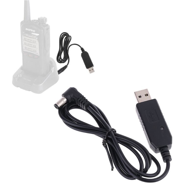 Frete grátis Cabo de Carregamento USB Para BaoFeng UV-5R UV-82 BF-F8HP UV-82HP UV-5X3 Base do Carregador