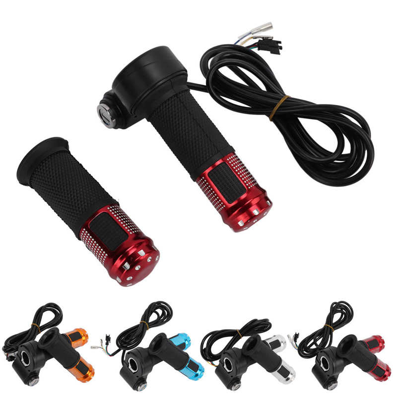Empuñadura de pulgar para patinete eléctrico, manillar Universal de acelerador de giro, amplia aplicación