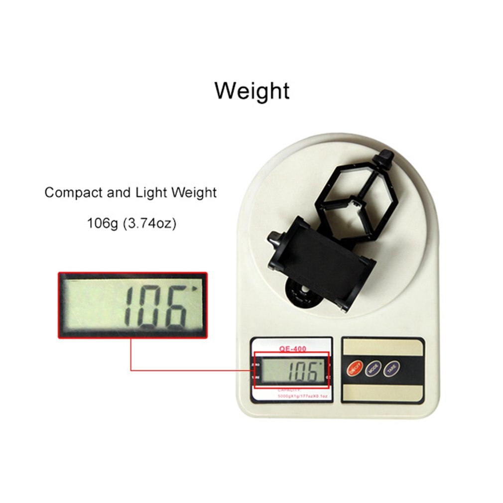 Portable CM-4 Microscope Adapter Clip Binocular Monocular Spotting Scopes Universal Mobile Phone Camera Adapter Holder