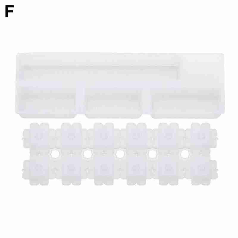 1pcs DIY Mechanical Keyboard Key Cap Silicone Mold Transparent DIY Epoxy Resin Mould Handmade Crafts Keyboard Key Cap Mold: space bar mould