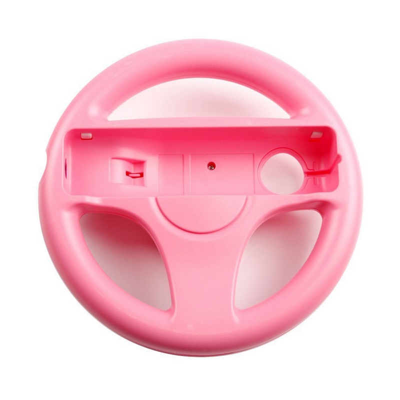 Wi Wiel/Stuurwiel Compatibel Met Wi Gamepad Gaming Accessoires Gaming Handvat Roze Blauw