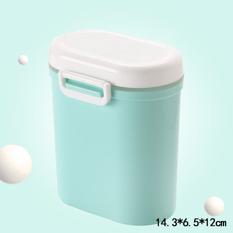 Portable Baby Food Storage Box Essential Cereal Cartoon Infant Milk Powder Box Fruit Snacks Feeding Food Storage Container Box: 10