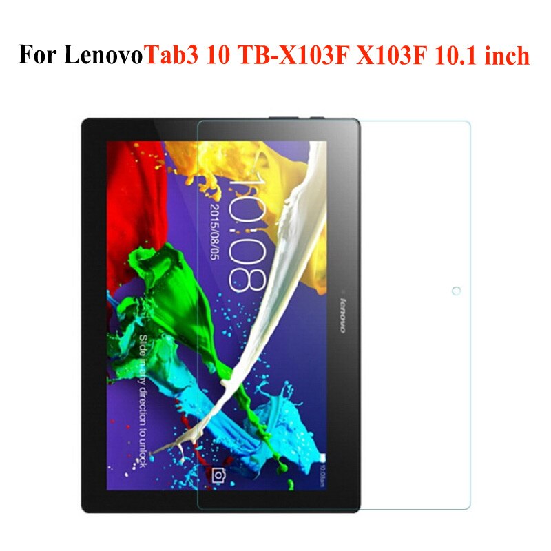 9h hærdet glasfilm til lenovo tab 3 tb3-710f 710f 730m 7703f/x 850f/n 8703f/ n  x103f 7.0 8.0 10.1 tommer beskyttende glasfilm: Lenovo  x103f