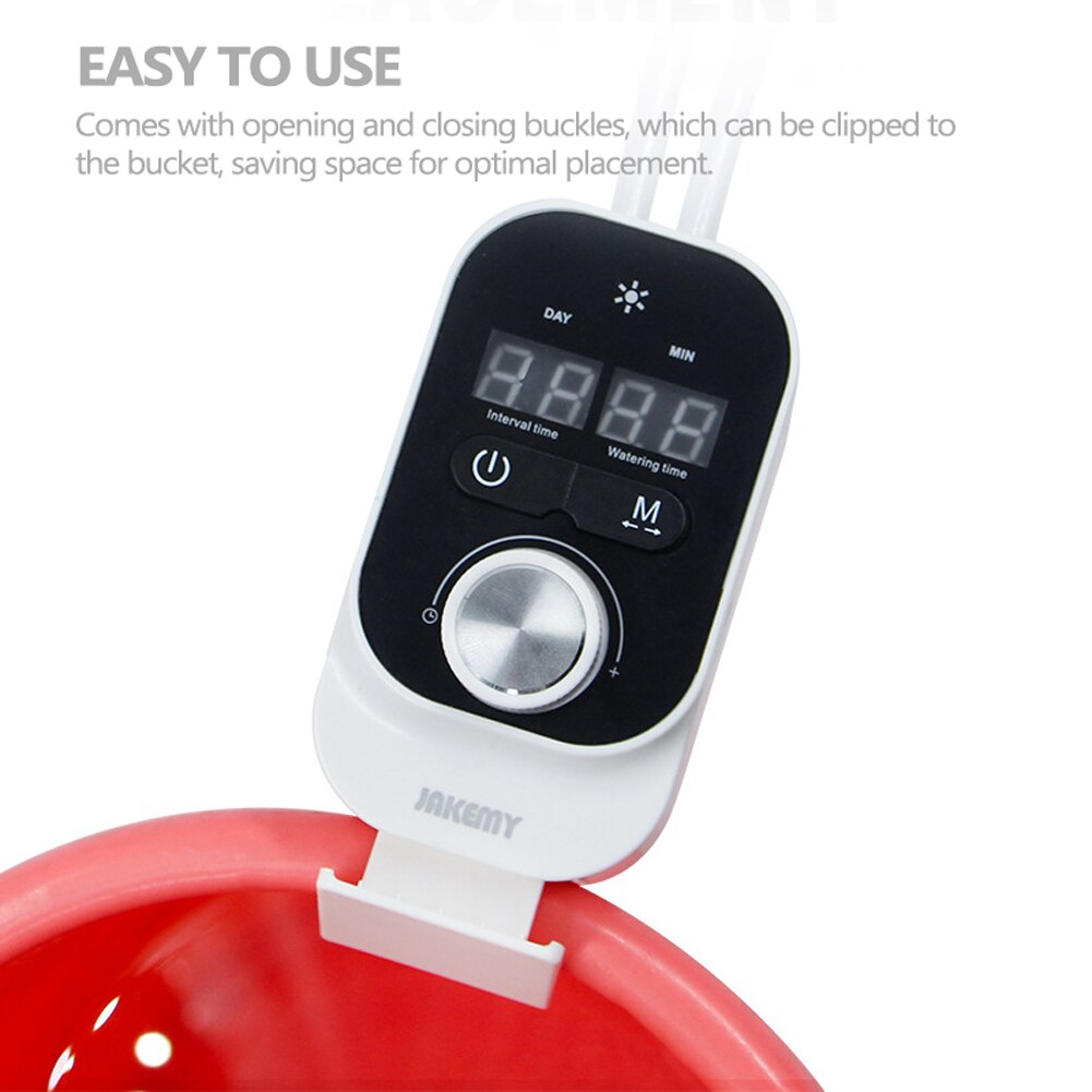 Automatic Watering Device Home Household Timing Function Intelligent Timing Watering Planter System for Office Balcony Flower