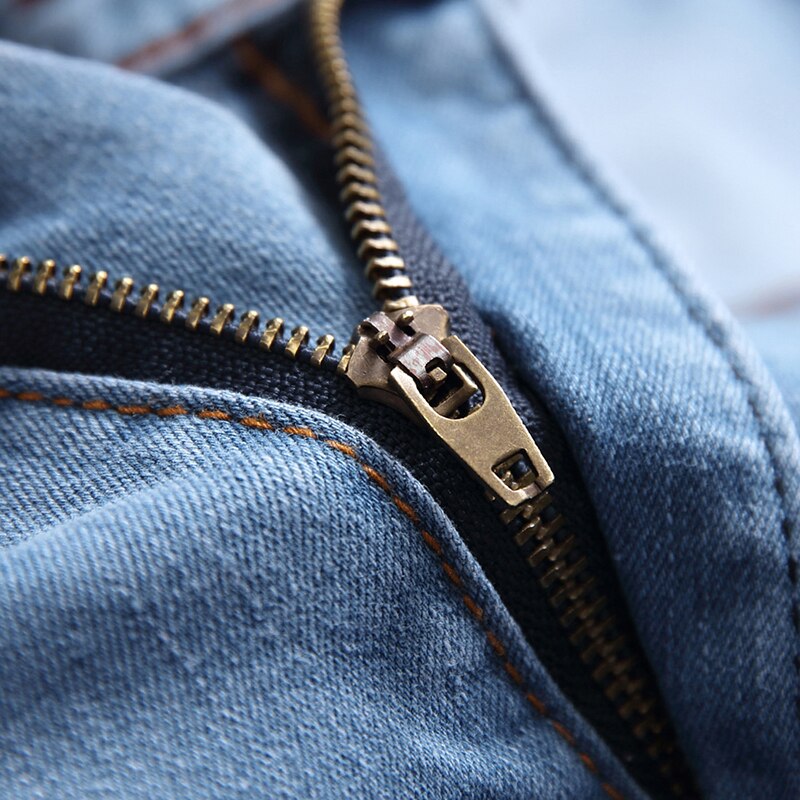 Algodão jean calças masculinas vintage buraco legal calças caras 2020 verão europa américa estilo plus size 42 rasgado jeans masculino