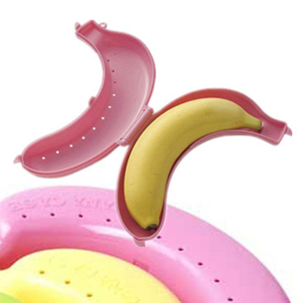 Fruit Portable Good Banana Guard Protector Container Storage Protective Box Case Outdoors Travel Trip Vegetable tools