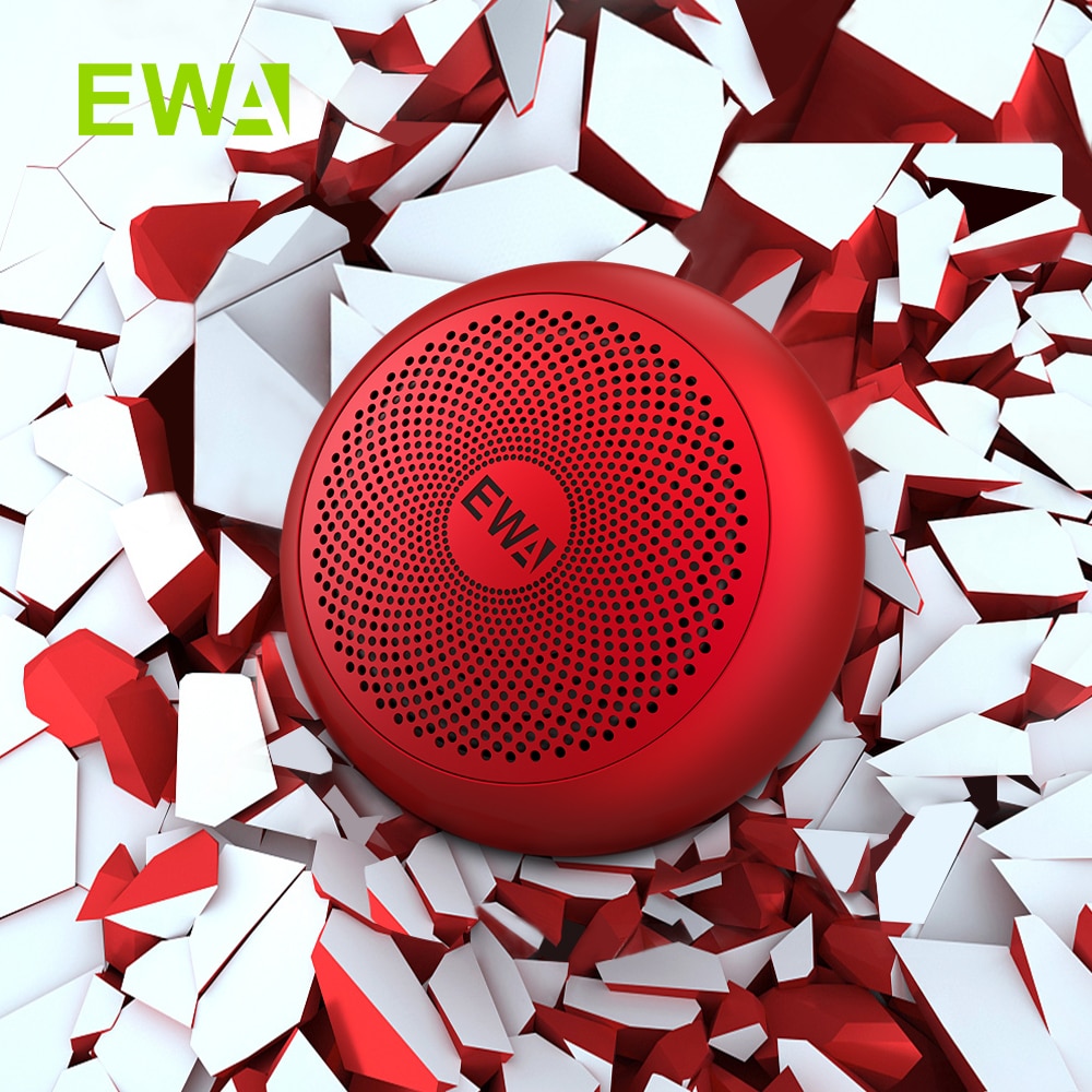 Ewa A110 Mini Tws Echte Draadloze Stereo Kleine Bluetooth Speakers Metalen Draagbare Waterdichte Muziek Krachtige Luidspreker