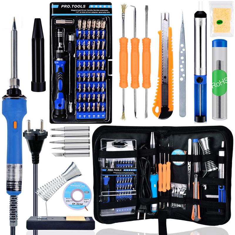 Fer à souder électrique TQ-95, outils de réparation rapide 220 entrée 240 ~ 200 V, puissance réglable 20/W, rapide et avec capuchon