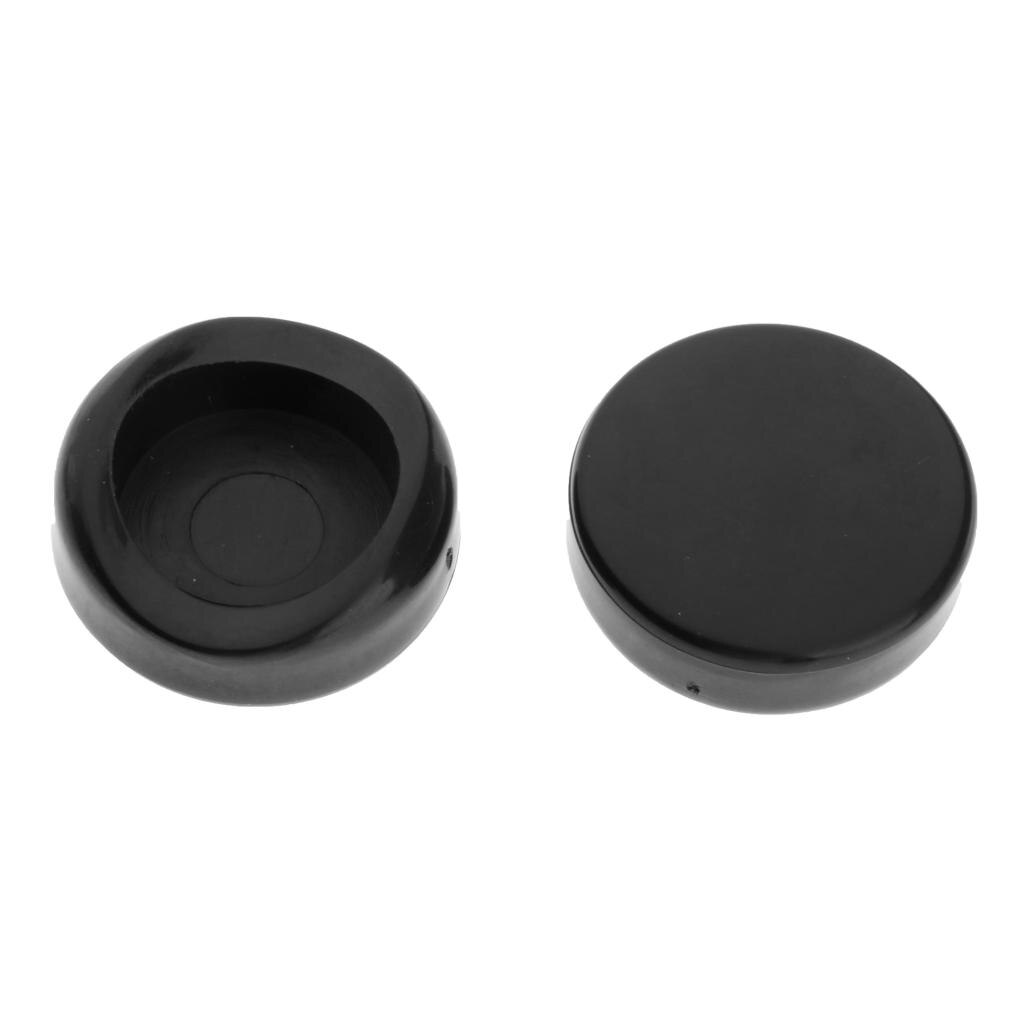 Saxophone Thumb Rest/ Button - Black Plastic - 5 Pieces - for Sax Parts Accessories Replace the Old and Broken