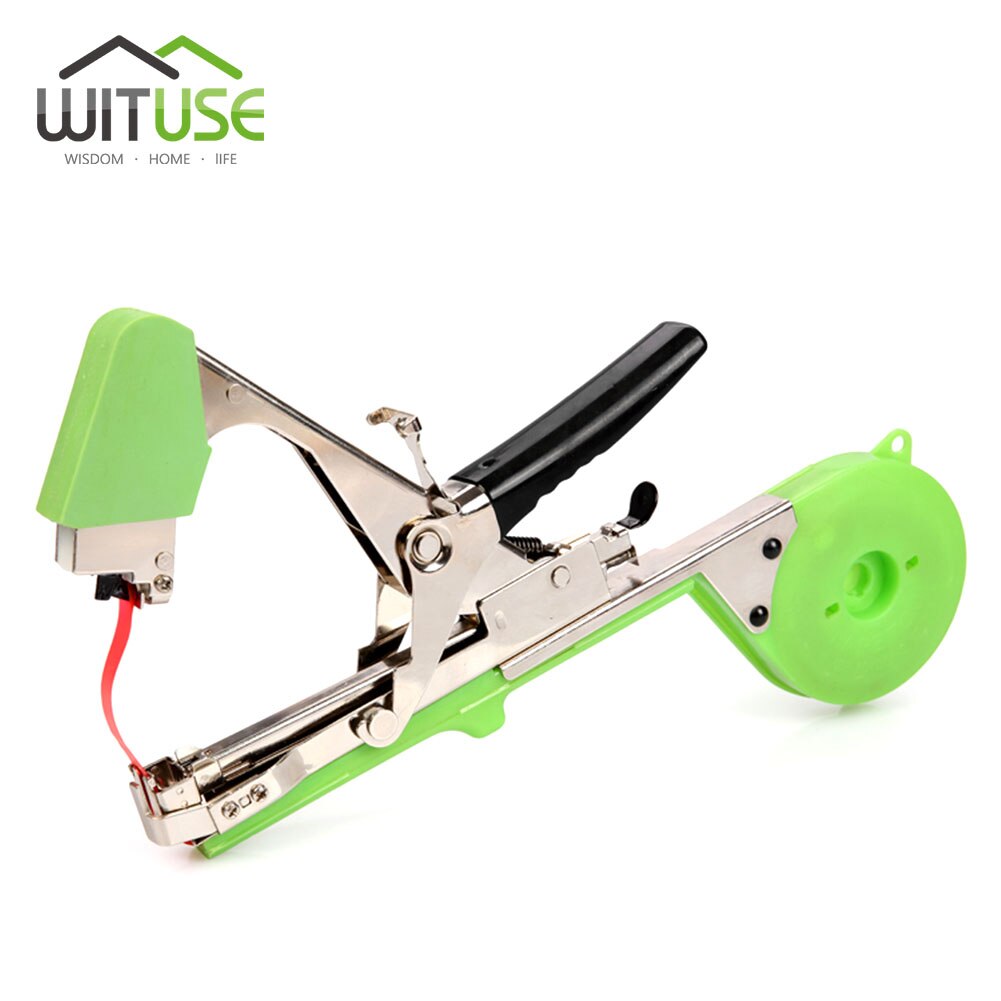 Plant Branch Hand Tying Binding Machine Flower Vegetable Garden Tapetool Tapener +Tapes+Staples Garden Tools Fruit Vine Fixing: EQF716