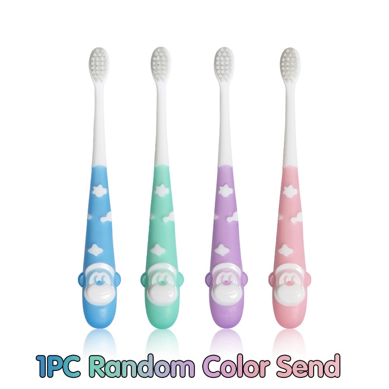 Kids Toothbrush for 1-12Y Boys Girls Cartoon Tooth Cleaning Cute Clean Teeth Brushing Toothbrush with Soft Brush Head