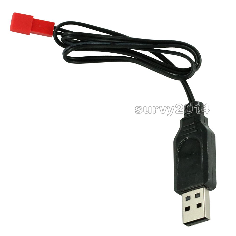 1PCS 3.7V 500mA Uitgang 1S Lipo Lithium Batterij Usb-kabel Lader Rood JST Vrouwelijke Hoofd Board module