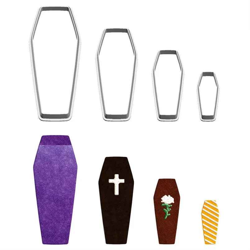 Cartoon Blessing,Oil Lamp Candle Handbell Coffin Cross,Plastic Molds,Cake Fondant Tools,Cookie Sushi and Fruits Cutters