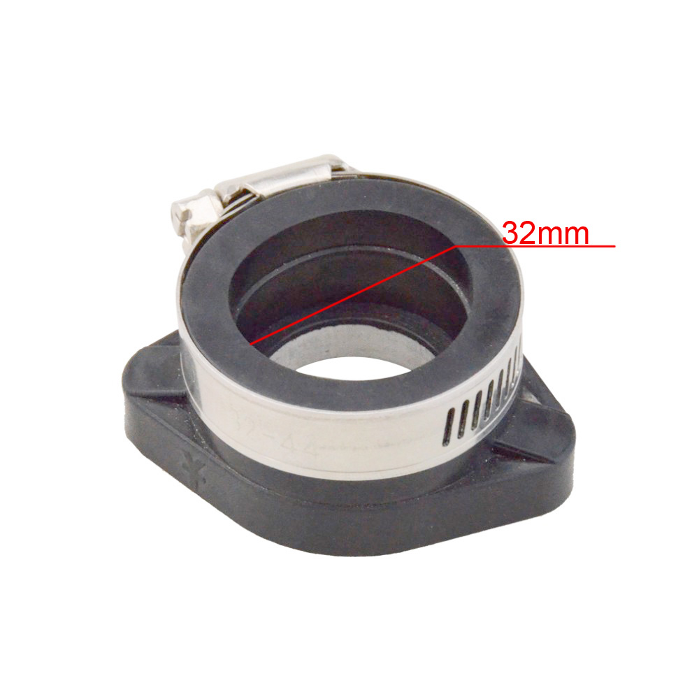 Arburator indsugningsmanifold adapter gummi montering flange manifold  vm24 pe26 pe28 karburator