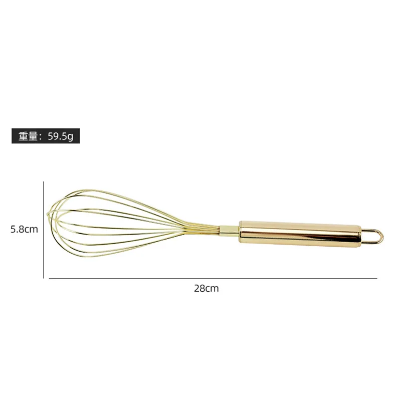 Roestvrijstalen eierklopper Handgarde Eiermixer Gereedschap Keukengerei Bakken Taartgereedschap