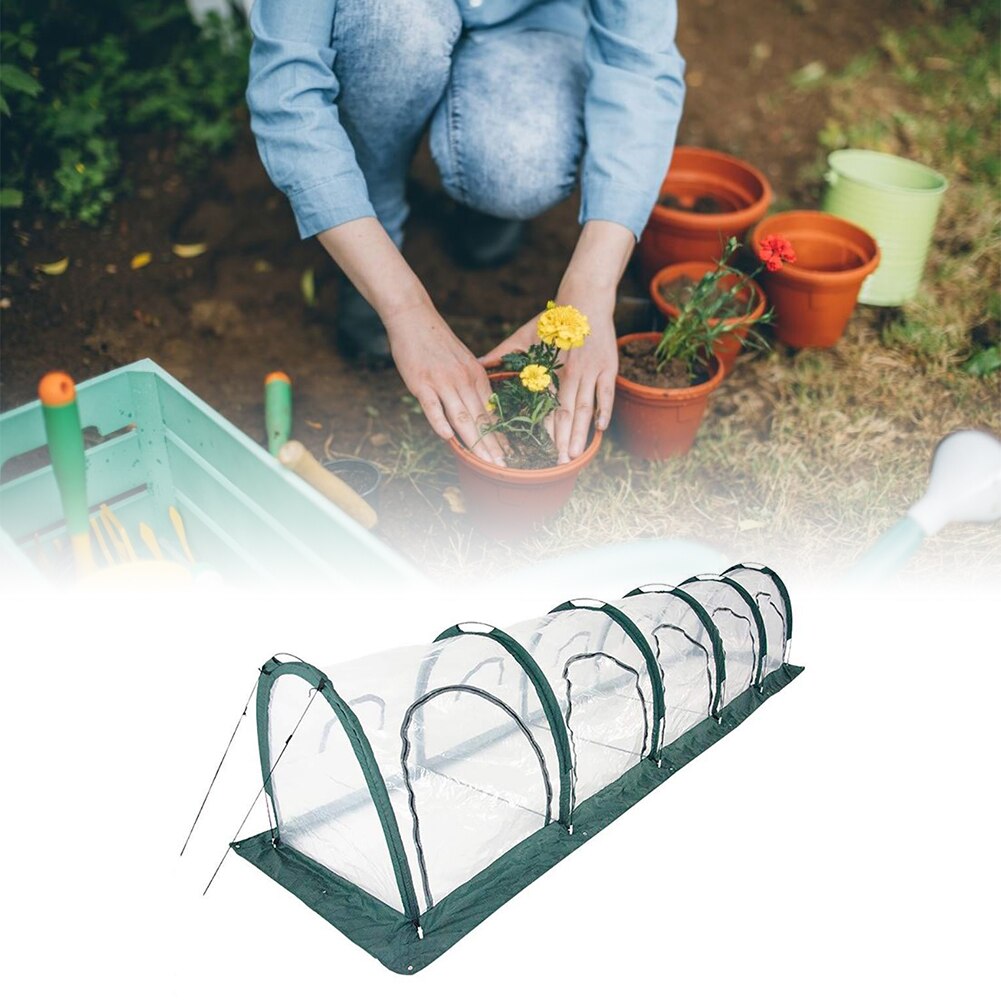 Mini Foldable Greenhouse Mini Grow House Garden Indoor Outdoor Backyard Protector Portable Plant Greenhouse