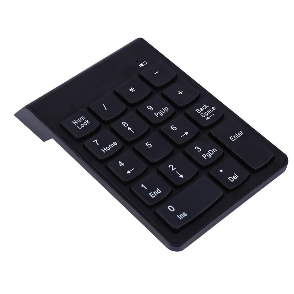 Godt numerisk tastatur usb wire mini tastatur til bærbar stationær pc pro computer numerisk tastatur 18 taster universal