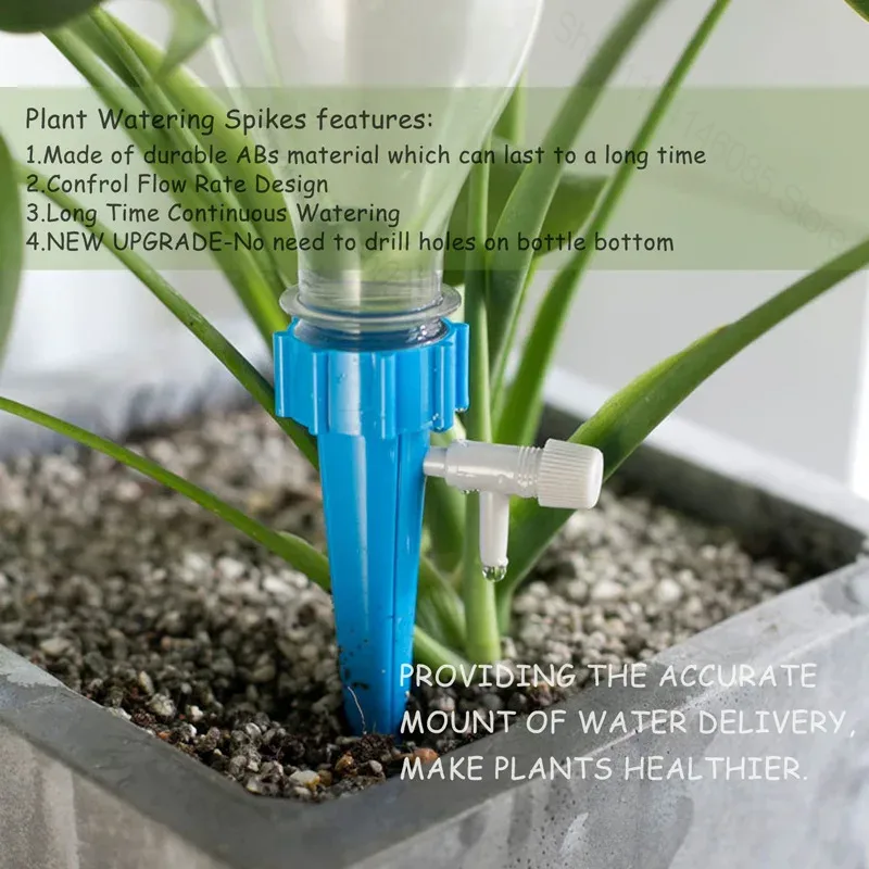 Drip Irrigation System Drip Watering Plant Water Dripper Automatic Self Watering Adjustable for Flower Plant Water Dripper