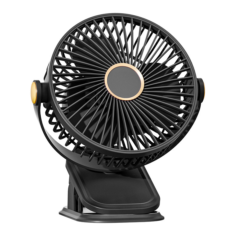Portable Home Desktop Clip Fan Mini Electric Office Clamp Cooling Fans Student Dorm Bed Natural Wind Ventilation 220V: Orange