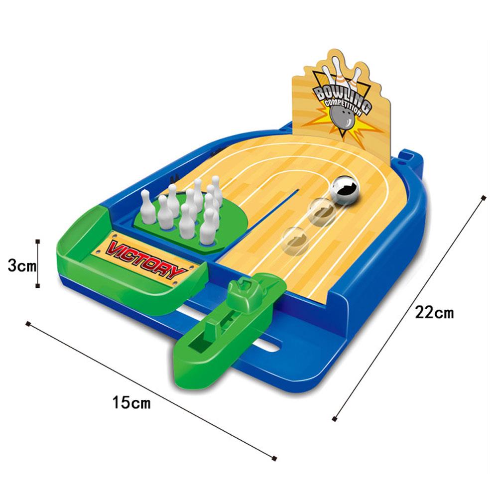 Práctica de madera Dedo de juguete mesa de fútbol baloncesto bolos etapa de juguete divertido rendimiento magia en casa entretenimiento familiar