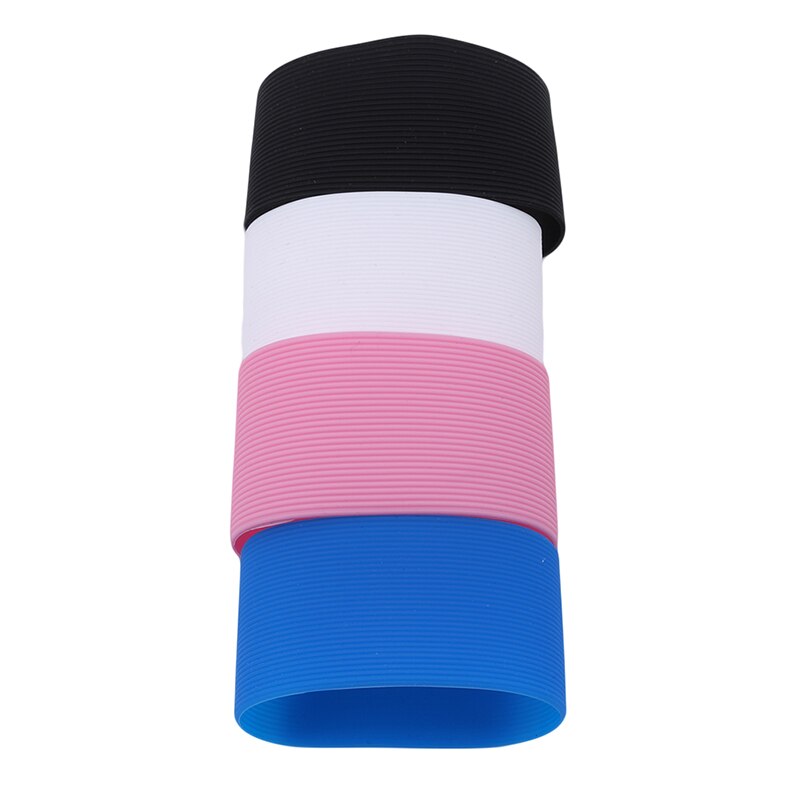 Silicone Coffee Mug Wraps Sleeves Ceramic Cup Sleeves Recyclable Heat Proof Glass Water Cup Sleeves Plumyl Cup Cover