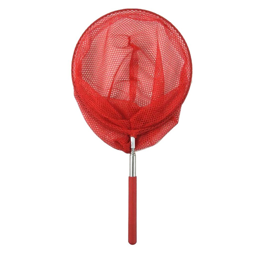 Fishing Landing Net Tool Lightweight Aluminum Alloy Retractable Foldable Fish Net Boat Fish Net Kids Catching Butterflies Tool